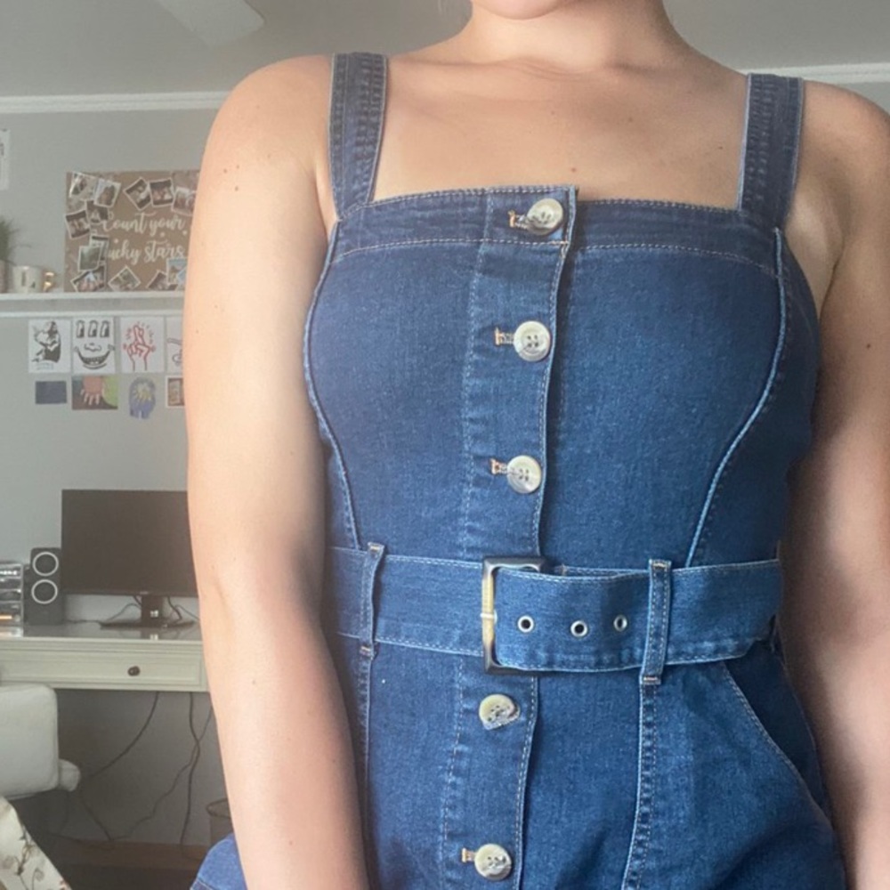 Denim dress!!!